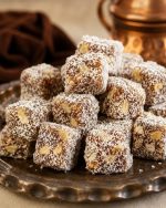لوکوم انجیر با مغز گردو