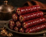 سوجوق گردویی باطعم گل محمدی