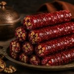 سوجوق گردویی باطعم گل محمدی